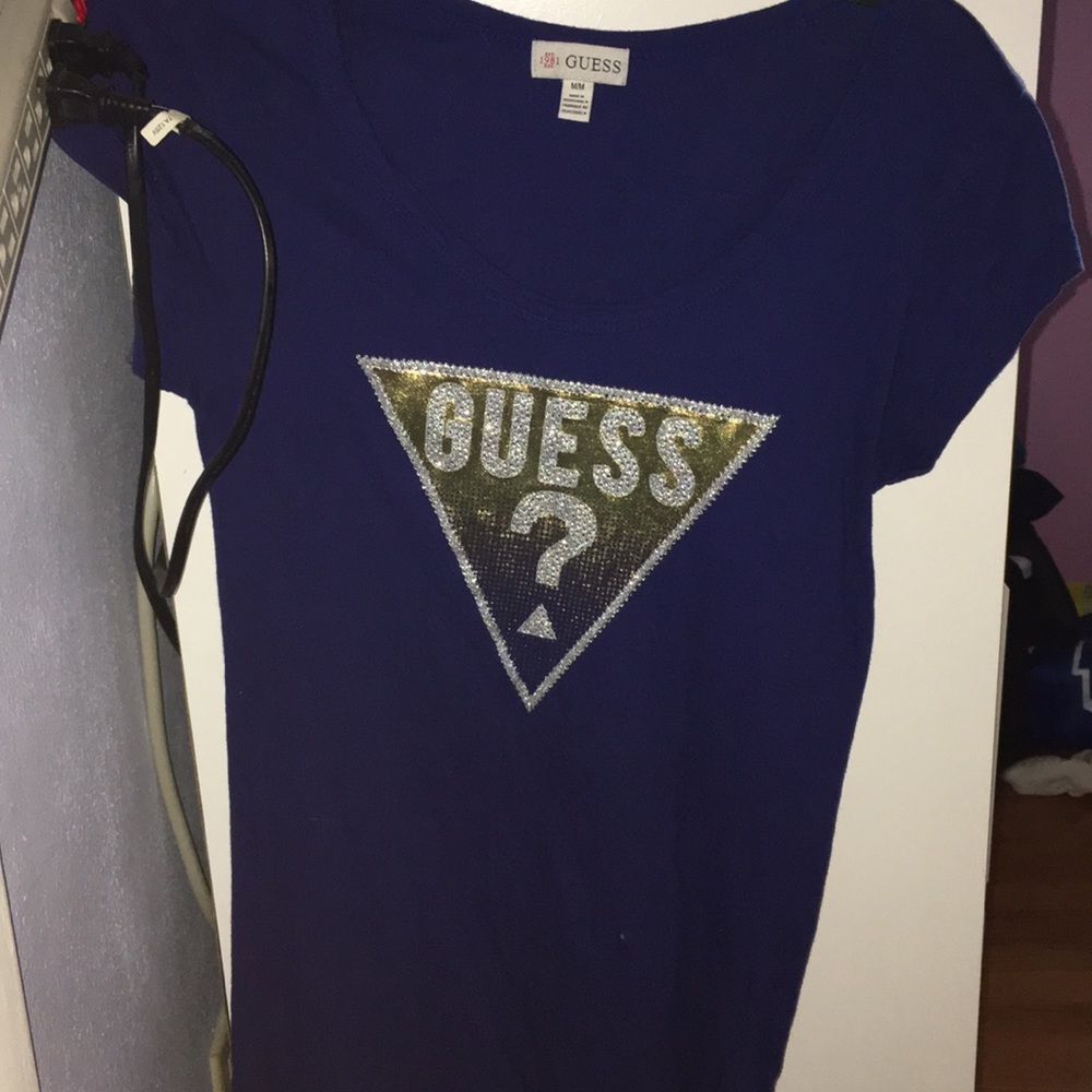 GUESS Blue top
